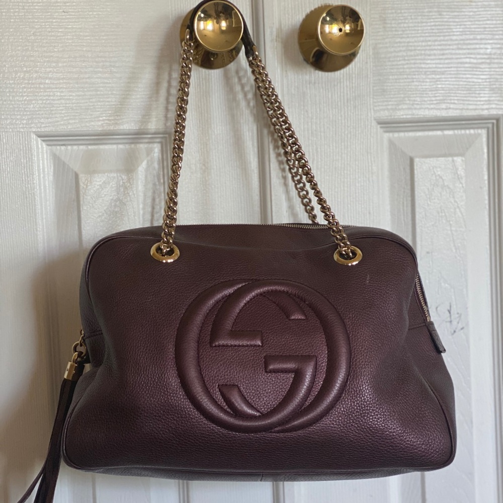 Gucci Soho leather chain